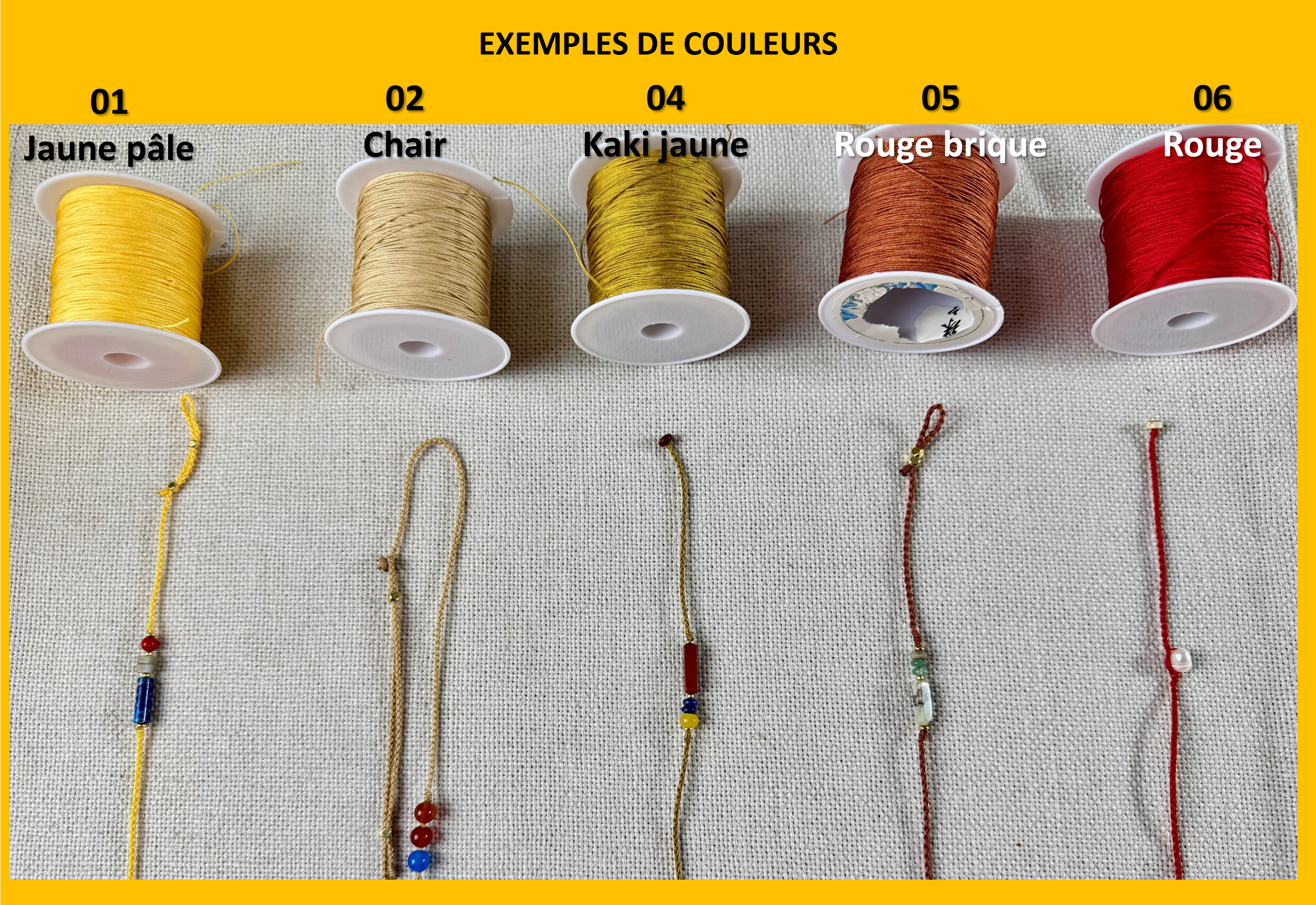 Bracelet minimaliste perle d'eau douce - couleur personnalisée, ajustable