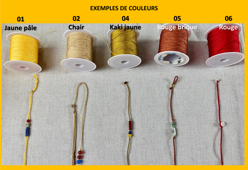 Bracelet minimaliste perle d'eau douce - couleur personnalisée, ajustable